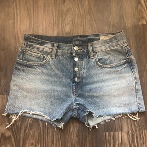 All Saints Jean Shorts